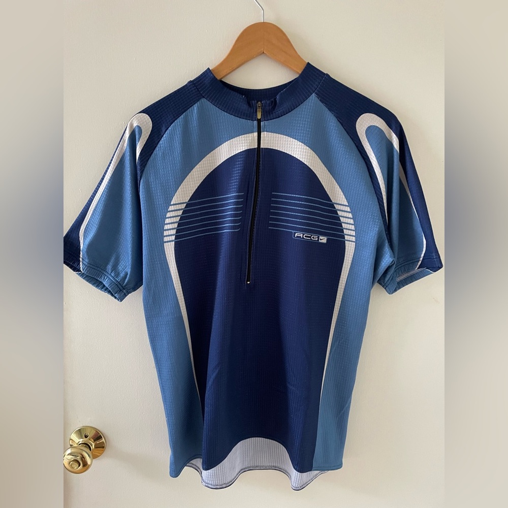 Nike ACG 1/2 Zip Lightweight Short Sleeve Cycling Jersey Vintage